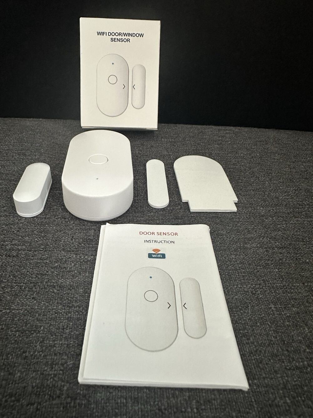Tuya Smart WiFi Door Window Sensor Wireless Open Close Alarm w Box Manual